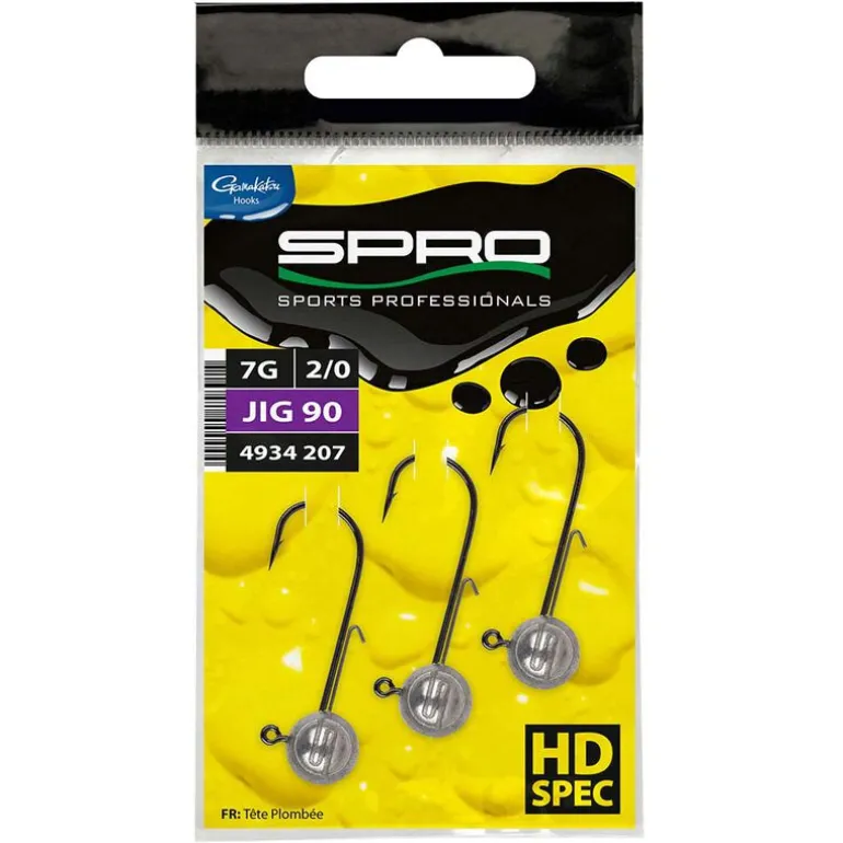 Pack 6 Shad 15cm + 6 Têtes Plombées + Boite
