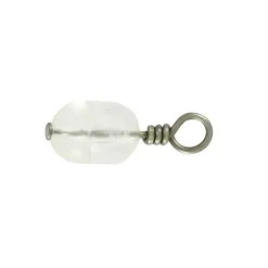 Perle clipot avec émerillon flashmer (x6)